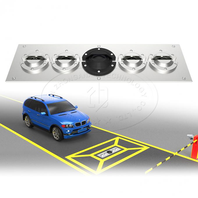 Detector explosivo portátil durável sob o sistema de inspeção do veículo com reconhecimento da placa do carro
