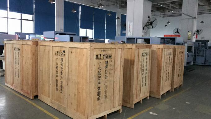 Máquina da bagagem X Ray da carga da pálete com equipamento material da seleção do varredor da bagagem do aeroporto do corpo de aço inoxidável