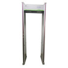 Stainless Steel Security Metal Detector 6 Zones For Court / Police Station